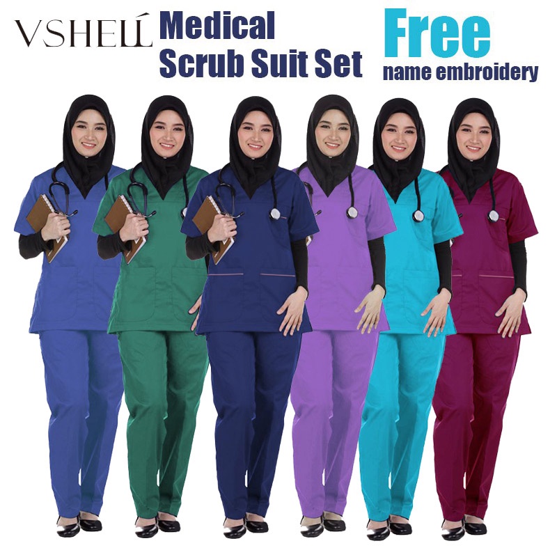 Bộ Scrubs Bác Sĩ Vải Cao Cấp - Thương hiệu TN Medical