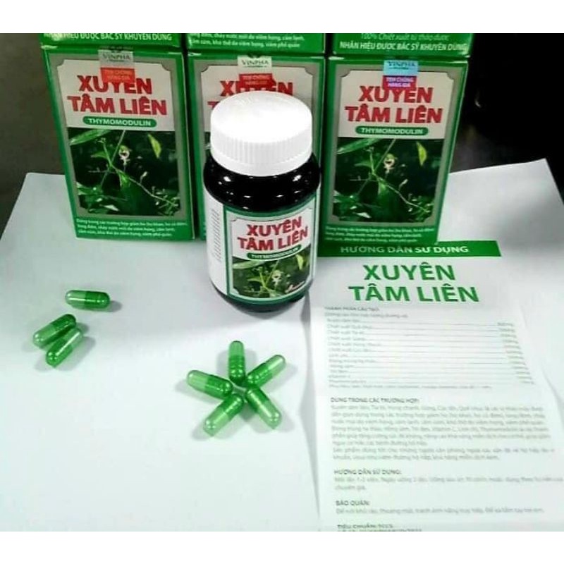 Xuyên tâm liên hộp 30 viên