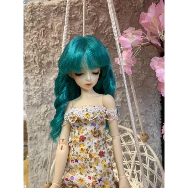 Tóc búp bê bjd 1/4 - tơ silk