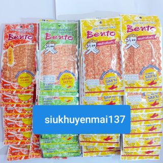 mực bento thái lan 5 g gói nhiều vị cay,