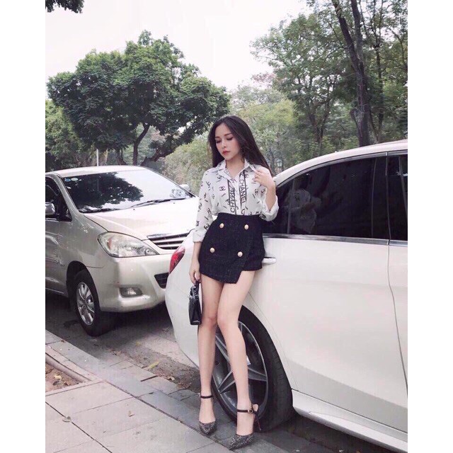 ÁO SƠ MI NỮ ( hoạ tiết đẹp, sành điệu)