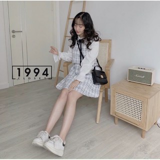 Set váy dạ rời chân váy có lót