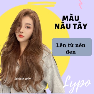 Thuốc Nhuộm Tóc Màu Nâu Tây- Level 4-5 Trở Lên