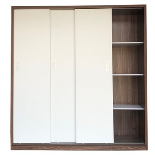 RAY CỬA LÙA NHÔM (1 BỘ RAY) ray lùa cho tủ quần áo, vách ngăn
