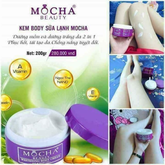 KEM BODY SỮA LẠNH MOCHA