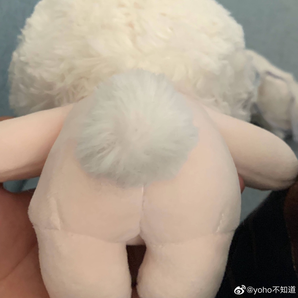 Doll không thuộc tính có tai và đuôi 20cm - Búp bê không thuộc tính tai dài 20cm có xương