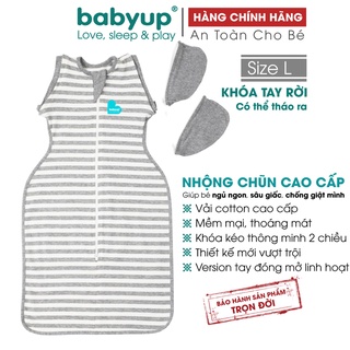 Nhộng chũn cho bé cao cấp Babyup. Giúp bé ngủ ngon, sâu giấc