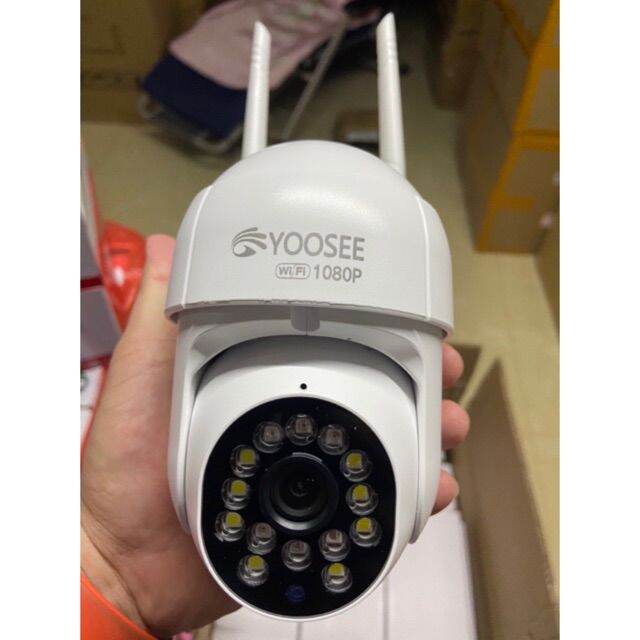 Camera wifi Yoosee Ptz Xoay 360 5.0Mpx FULL HD dùng ngoài trời - trong nhà full hd 1080p - 8 hồng ngoại 8 led BH 5 năm