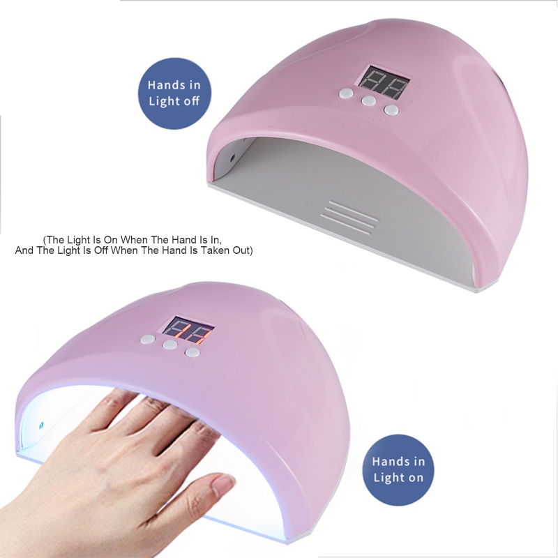 Đèn Led UV 36W Hong Khô Sơn Móng Tay Có Cảm Biến Tự Động