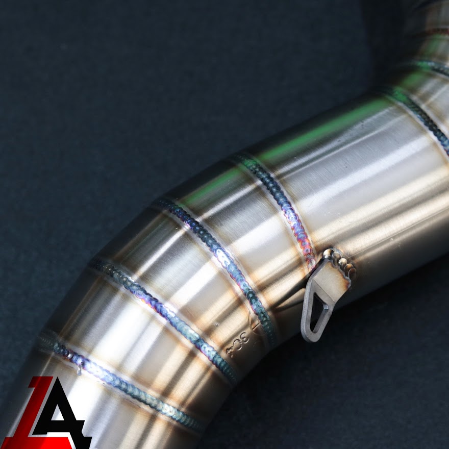 Cổ pô inox 304 size 32mm gắn pô zin Ex - Winner