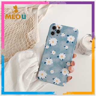 Ốp iPhone Hoa Cúc Xanh iPhone 7/8/7Plus/8Plus/X/Xs Max/11/11 Pro/11 Pro Max - ốp iphone