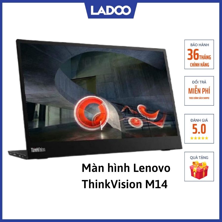 Màn hình Lenovo ThinkVision M14 (14 inch)/ M15 (15.6 inch)/ L15 (15.6 inch) Màn hình di động BH 36T