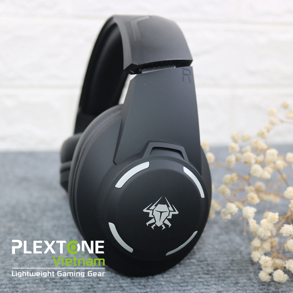 [Độc quyền] Tai nghe Gaming Không dây Chụp tai Plextone G5 Bluetooth 5.1 có Mic Đàm thoại nối dài Chống ồn