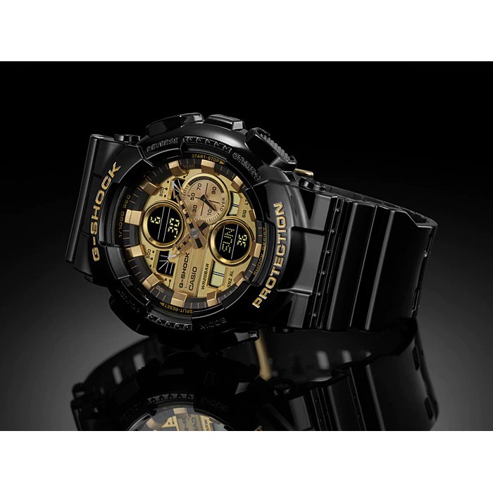 Đồng Hồ Casio Nam Dây Nhựa Chính Hãng G-SHOCK GA-140GB-1A1DR