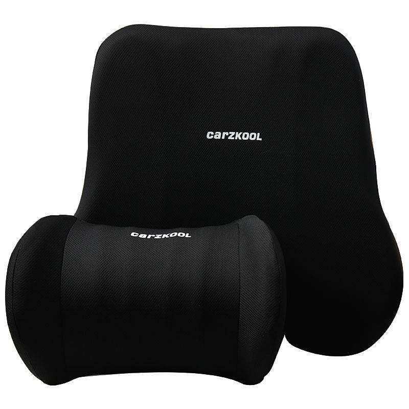 Automotive Waist Cushion Headrest Waist Support Back Cushion Seat Lumbar Pillow Car Vehicle Waist Pad Waist Cervical Spine Memory Foam Set Fashion Car Department Store