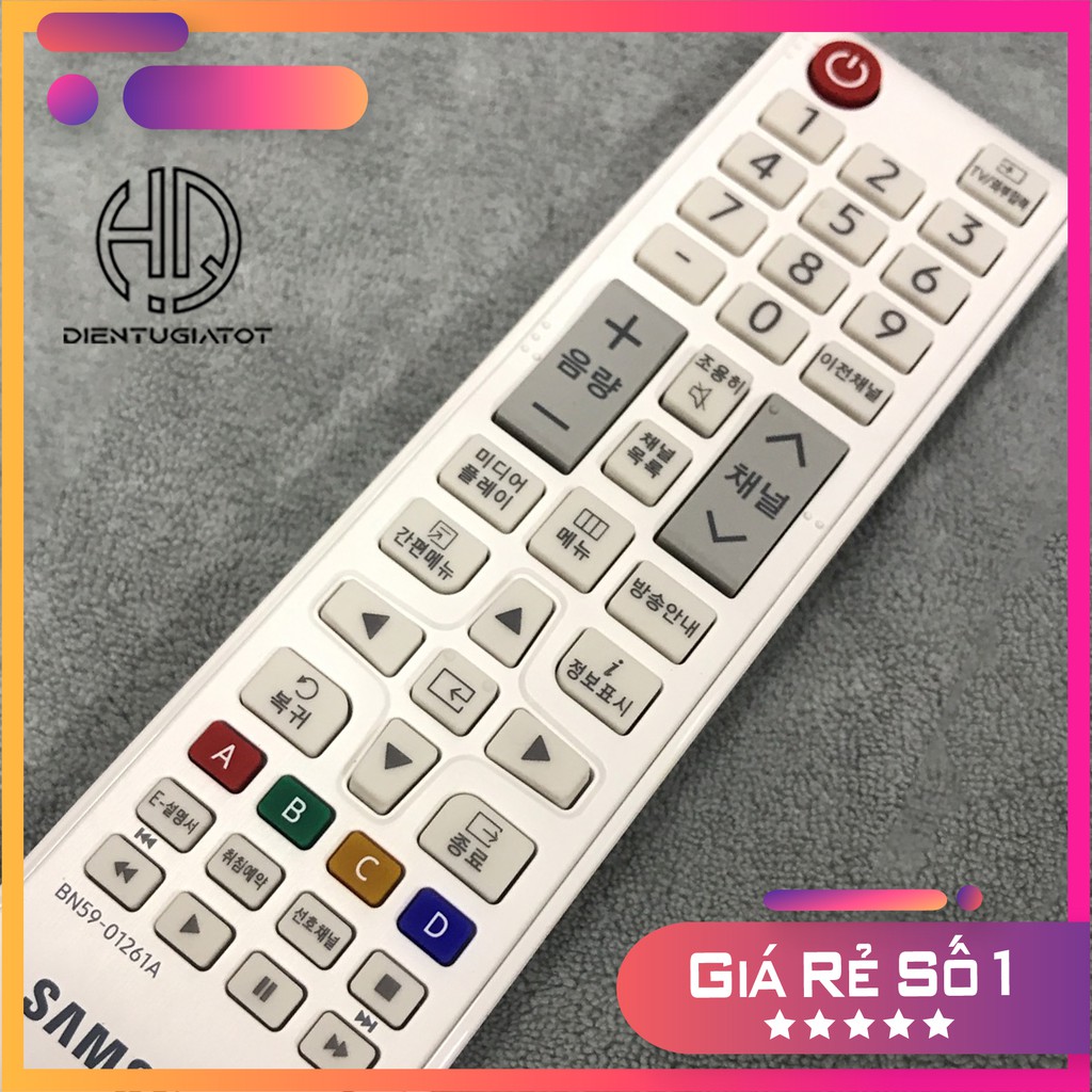 [Mã ELFLASH5 giảm 20K đơn 50K] ⚡NỘI ĐỊA⚡MỚI 2020⚡ BH 3 THÁNG⚡ - REMOTE ĐIỀU KHIỂN TIVI SAMSUNG BN59-01261A