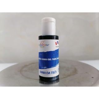 [28g – Xanh da trời] Màu gel thực phẩm [VN] UNICORN Food Gel Blue Sky Color (unc-hk)