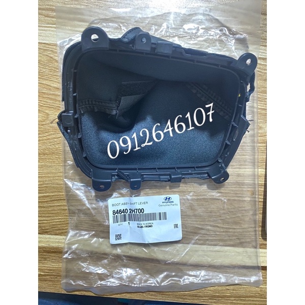 Bọc da cần số Avante, Bao da cần số Avante, Da số Avante xịn chính hãng, Phụ tùng ô tô Avante giá rẻ, 846402H700