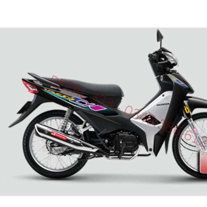 Tem Rời WAVE ALPHA 110 XANH LỤC HỒNG GP 831001 (Tem chế 3 lớp cao cấp)