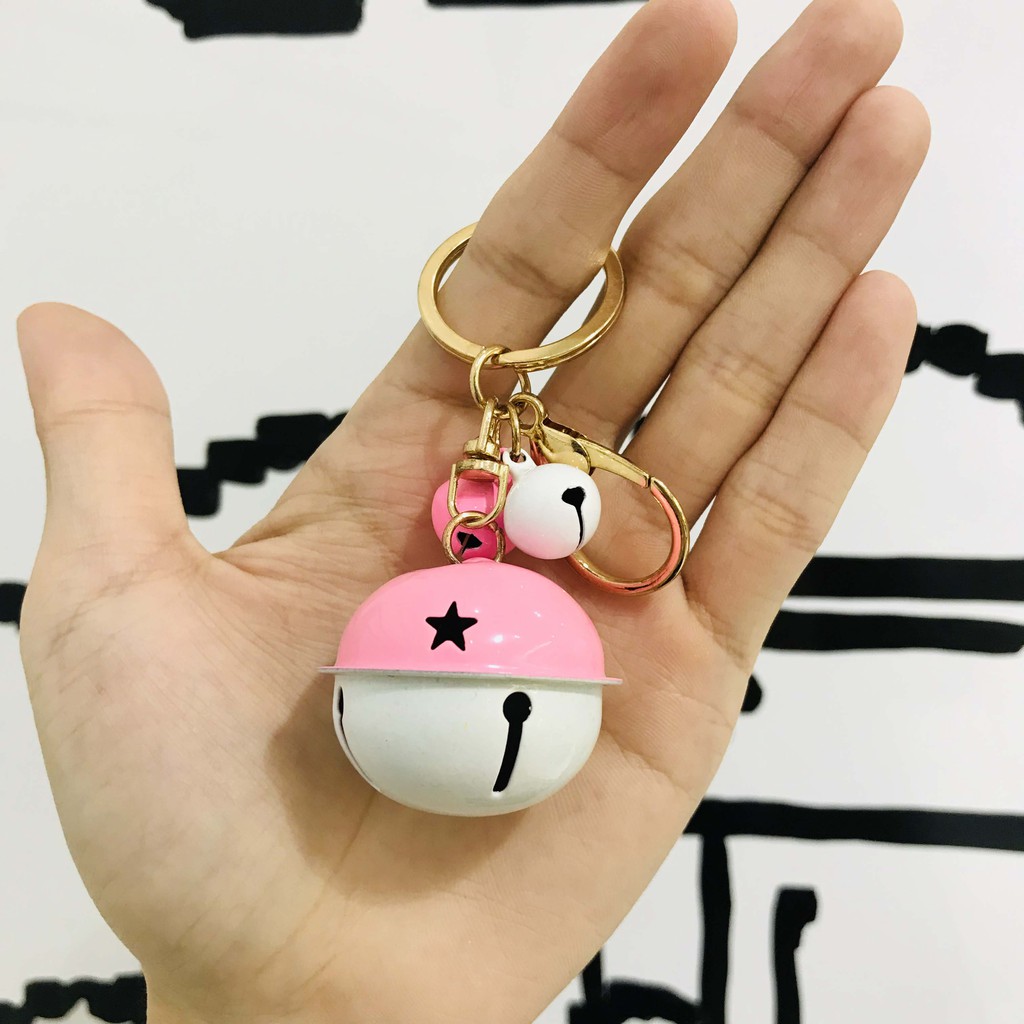 Móc khoá 3 Chuông lắc kêu