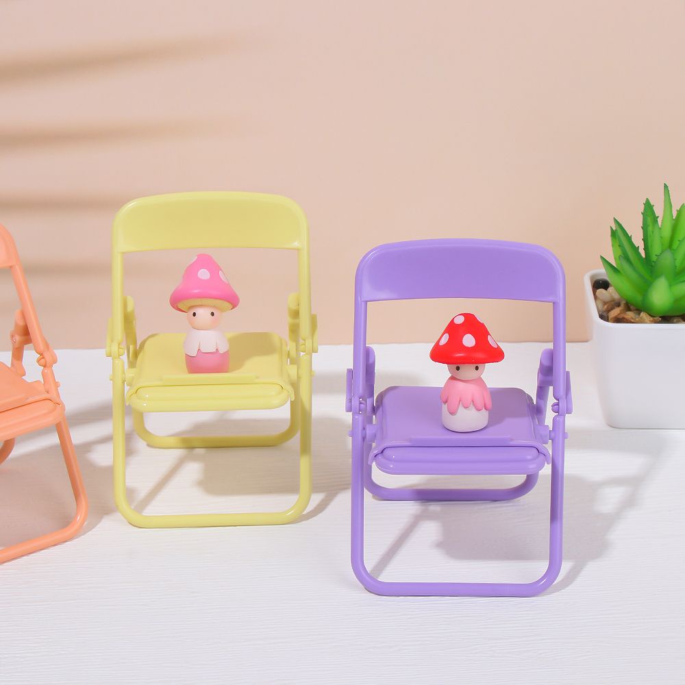Giá đỡ điện thoại di động đa chức năng thiết kế sáng tạo nhiều màu sắc có thể gập gọn