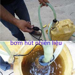 máy bơm chìm hút dầu mini 12V