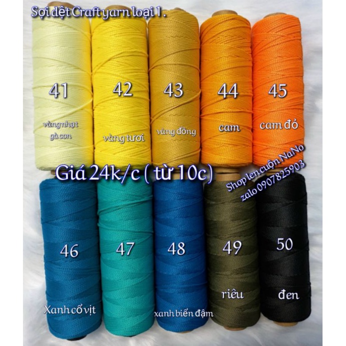 Dệt cotton Craft Yarn