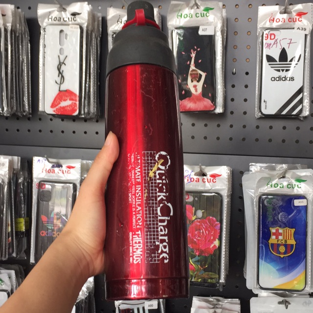 Bình giữ nhiệt lưỡng tính Thermos Nhật 800ml