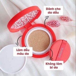 Phấn misha vỏ đỏ