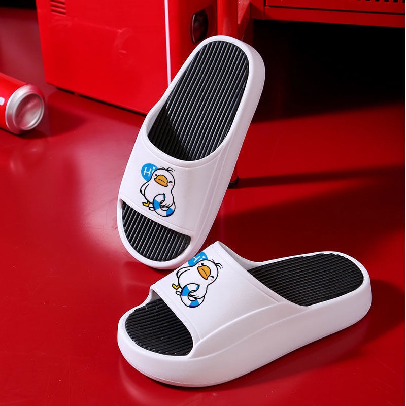 Dép Đi Trong Nhà Đế Dày 4.0 Chống Thấm Nước Thời Trang Mùa Hè Cho Nam Và Nữ