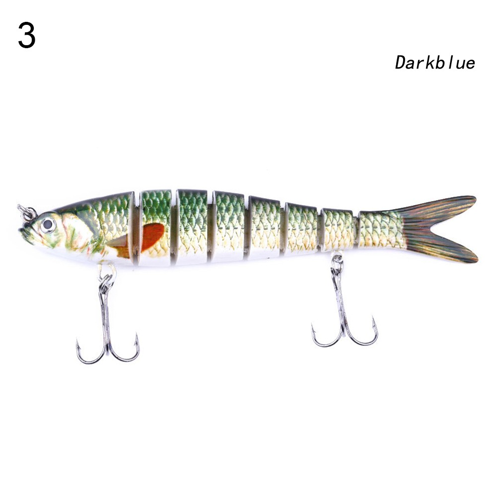 Mồi Câu Cá Giả 3D 13.7cm 27g Nhiều Khớp Nối Kèm Móc Câu