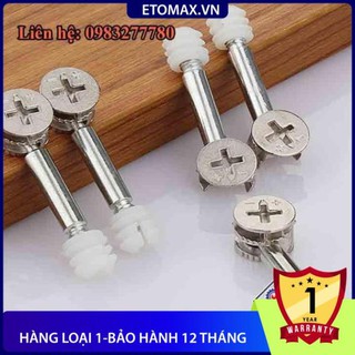 [Hàng loại 1-Bảo hành 12 tháng] Bộ 50 chốt ốc cam ( ETOMAX )