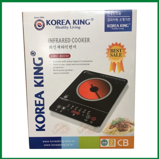 Bếp Hồng ngoại korea king 80DM