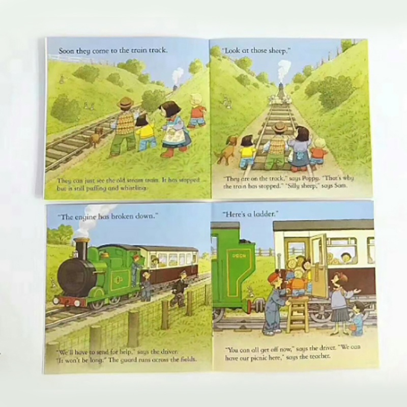 20Books/Set Kids Usborne Story Picture Books Children Baby Famous Story English Child Book Farmyard Tales Eary Education