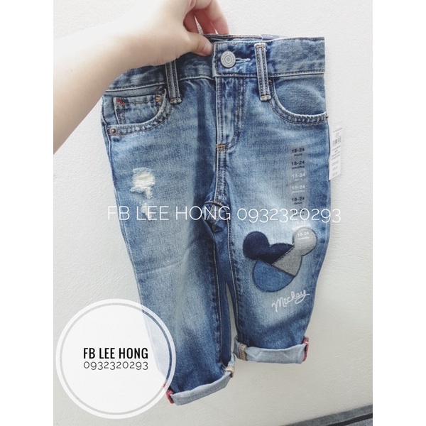 quần jeans Gap dư xịn cho bé