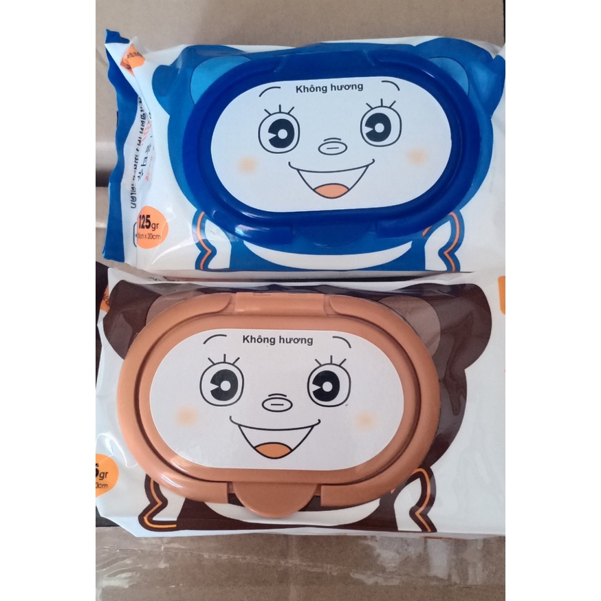 GIẤY ƯỚT 125G VẢI BI DÀY