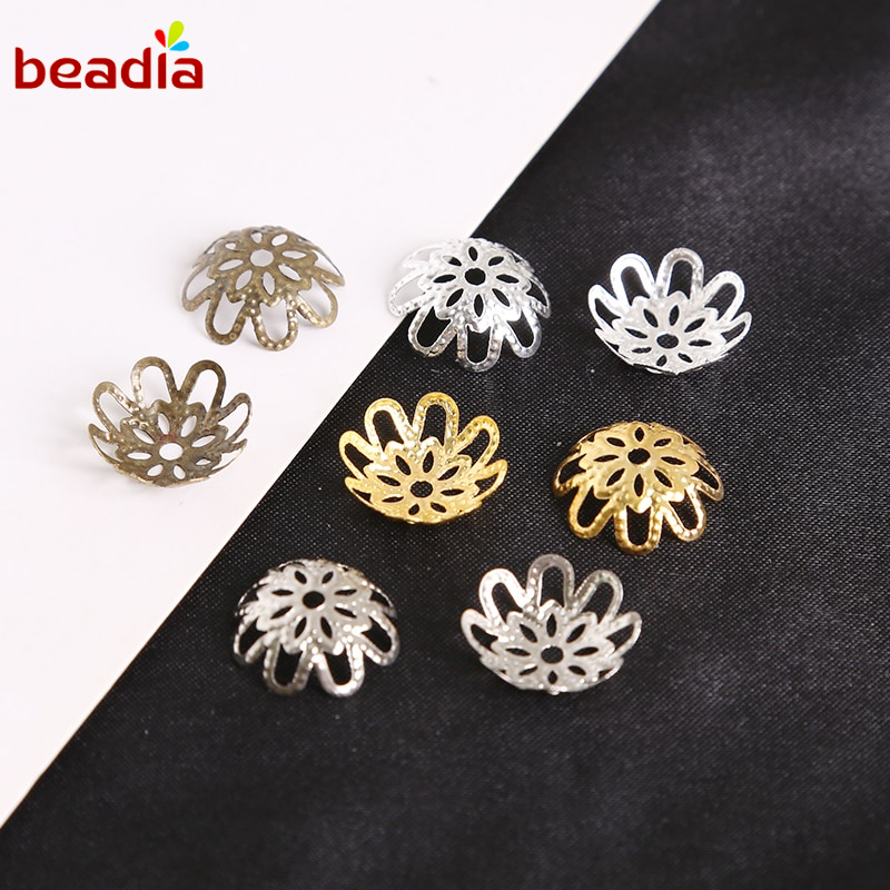 Hạt Charm Beadia Hình Cánh Hoa Dùng Làm Trang Sức