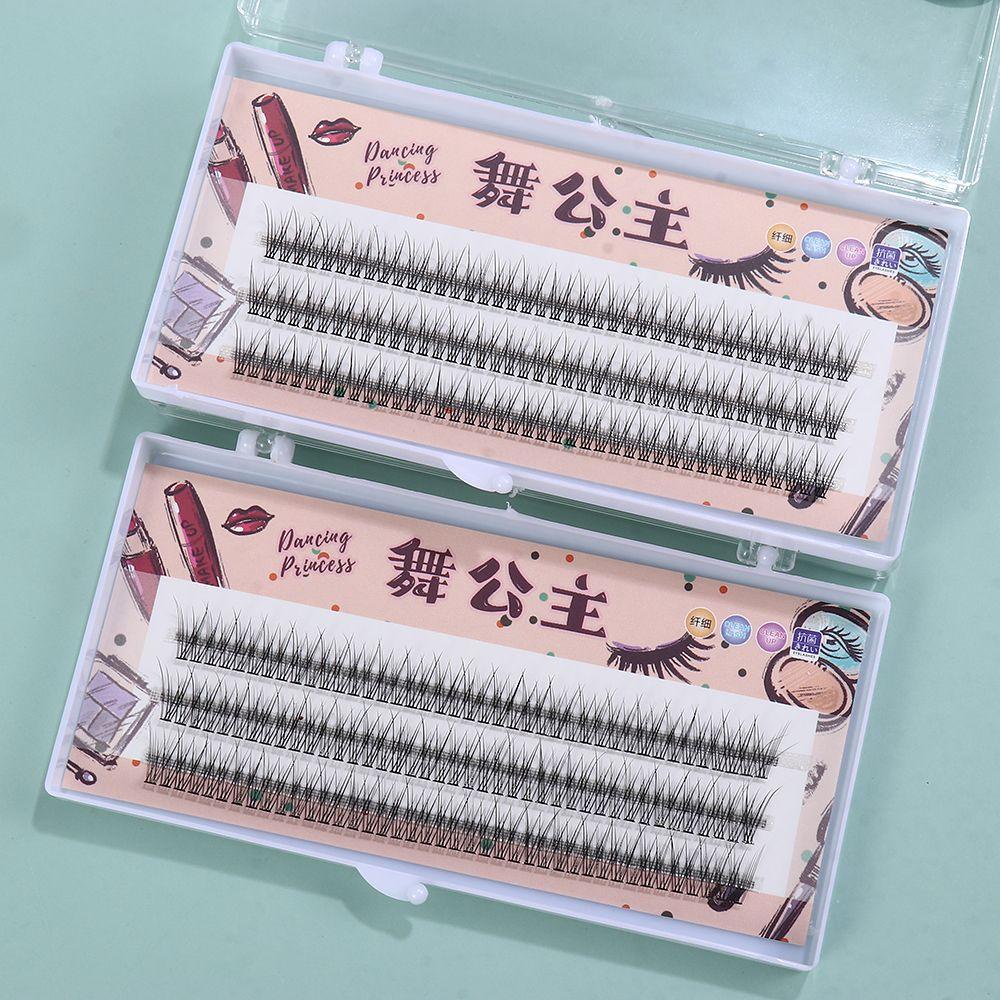 [Hàng mới về] Hộp lông mi giả mềm mại trang điểm thủ công giúp mi cong/ dài/ dày tự nhiên