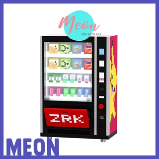 Xếp hình lego máy bán nước tự động - miniblock size XL