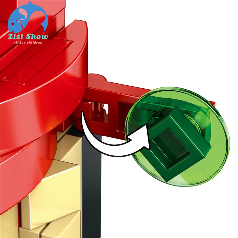 Leyu Bộ Đồ Chơi Lắp Ráp Thần Tài Trung Hoa Cho Bé