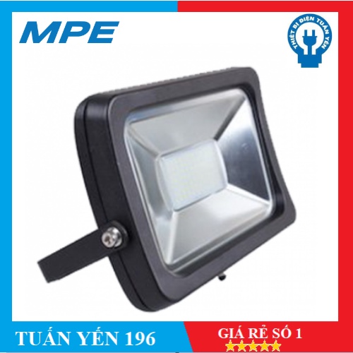 ⚡️GIẢM 40K⚡️ ĐÈN LED PHA MPE 10W, 20W, 30W, 50W, Ánh Trăng, Vàng Bảo Hành 1 Năm