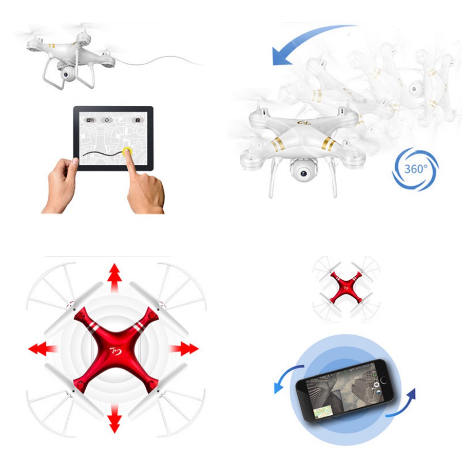 Máy Bay Không Người Lái Điều khiển từ xa Drone HJ14W