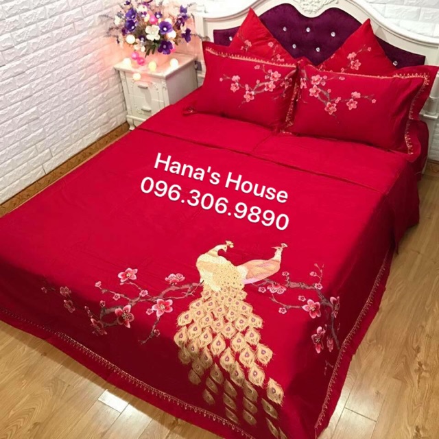 Lụa thêu uyên ương - tuyệt phẩm mùa cưới