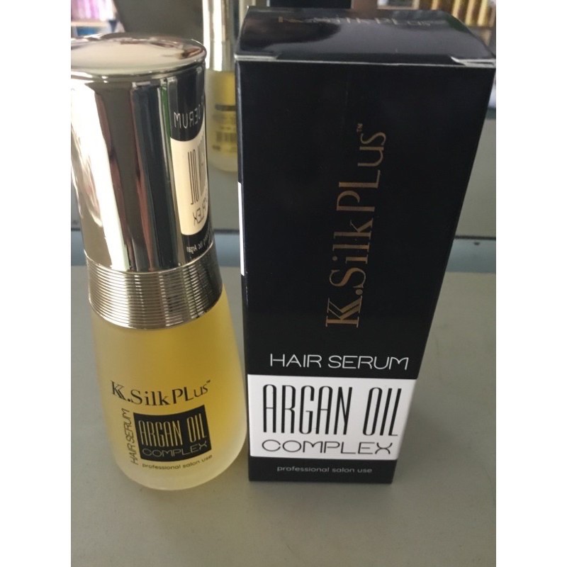 Serum dưỡng bóng tóc K.Silk Plus Argan Oil Complex 60ml