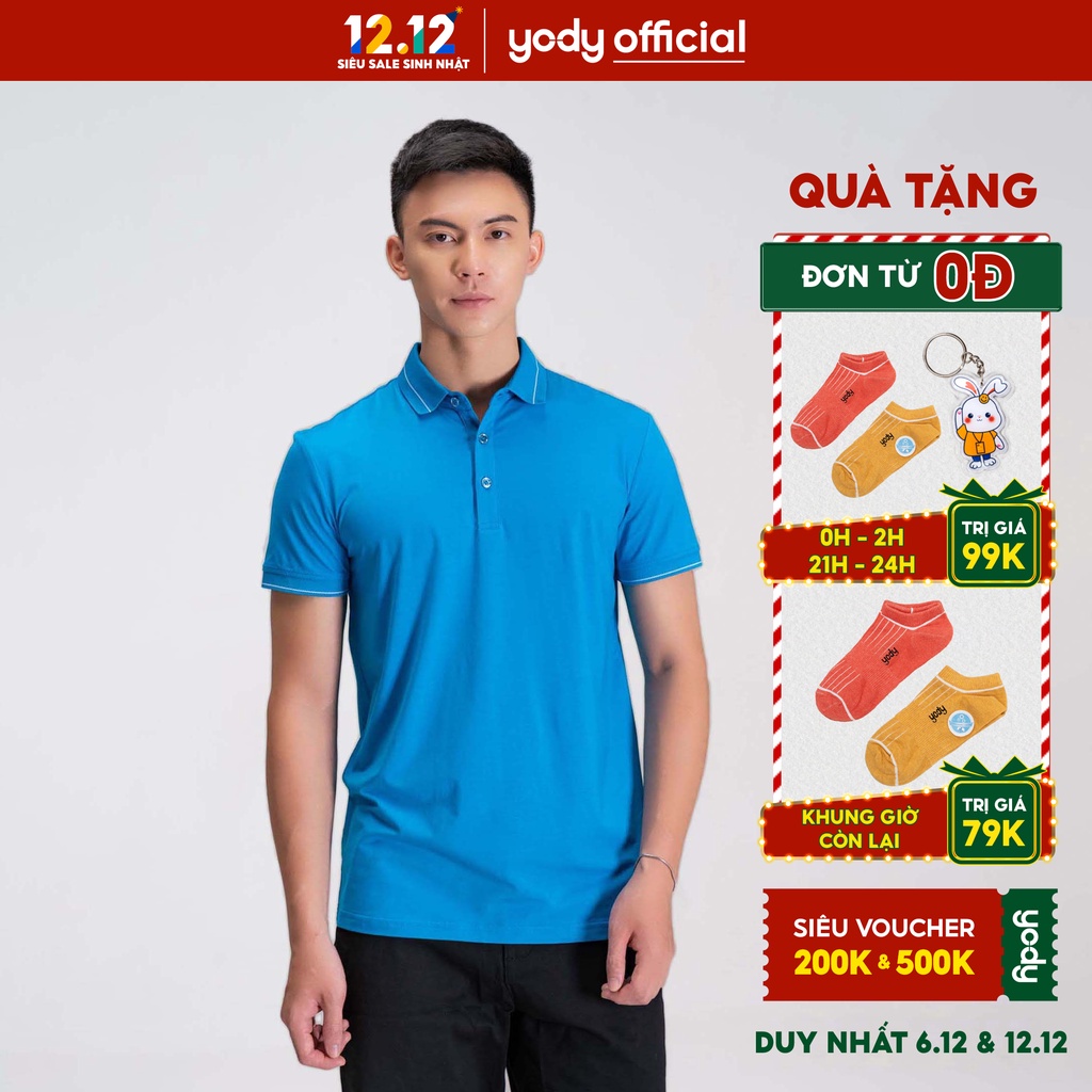 Áo polo Nam YODY dòng siêu nhẹ, mềm mại, nhiều màu APM5431 MPS43 | BigBuy360 - bigbuy360.vn