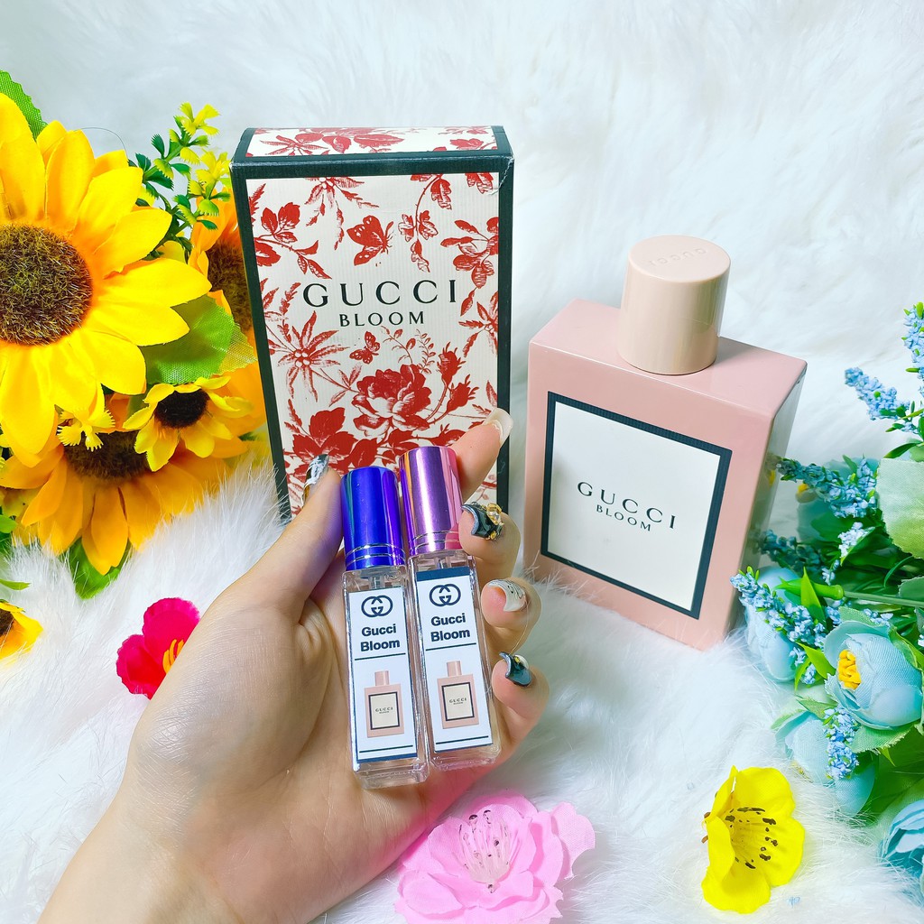 Nước hoa Mini Gucci Bloom Ambrosia Di Fiori EDP 5ml, Nước Hoa Nữ Mini Chính Hãng