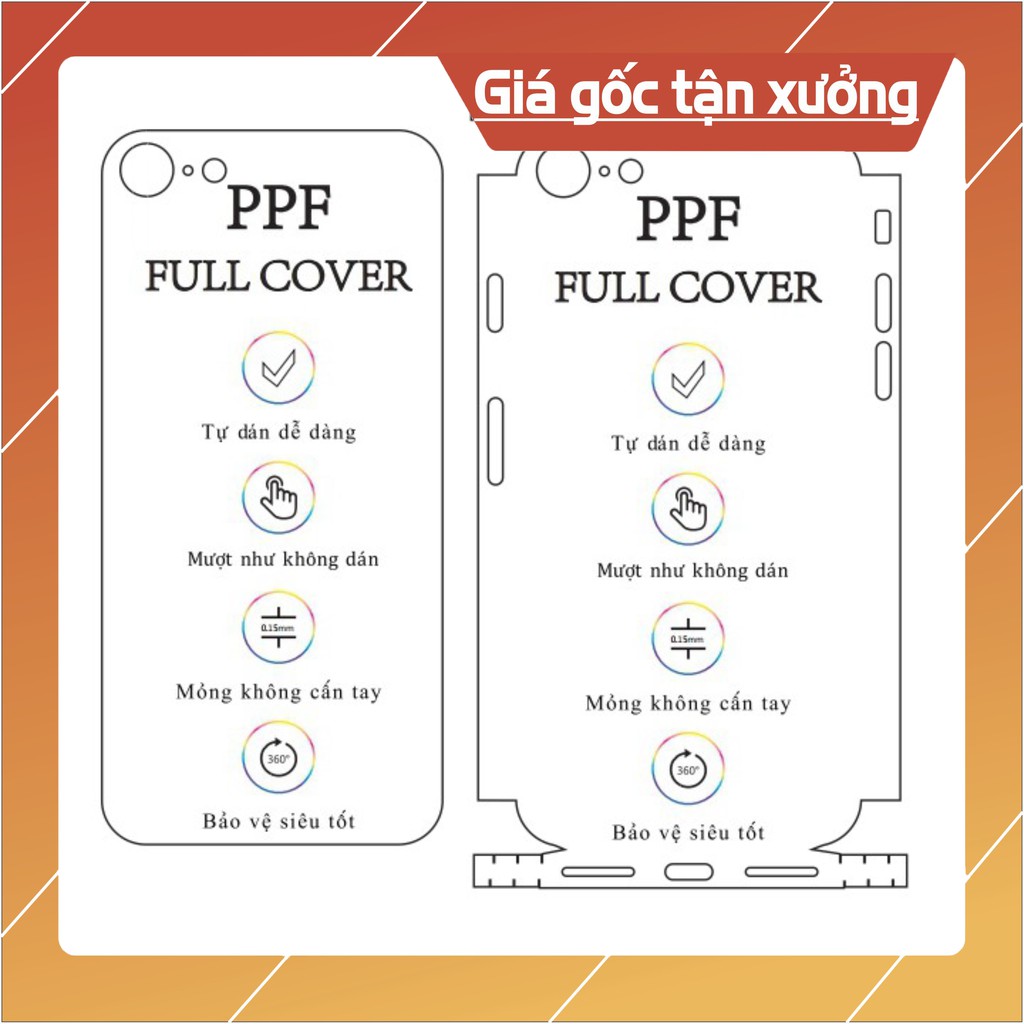 Dán dẻo PPF iPhone SE 2020
