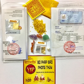 Bộ PHÁP BẢO cho tượng thờ, linh vật và vật phẩm phong thuỷ