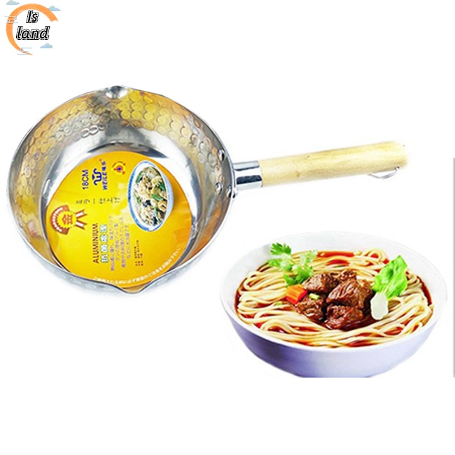 Nồi Nấu Mì/Sữa/Mì Bằng Nhôm Có Tay Cầm