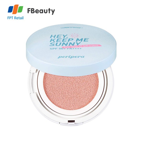 Phấn nước chống nắng Peripera Sunnyproof Pink Tone Up Sun Cushion 13ml